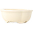 Mokko ivory-coloured bonsai pot by Yixing - 135 x 110 x 50 mm