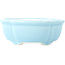 Maceta para bonsái Mokko azul claro de Yixing - 135 x 110 x 50 mm