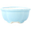 Pot à bonsaï Mokko bleu clair de Yixing - 135 x 110 x 50 mm