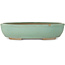 Pot ovale vert pour bonsaï - 442 x 375 x 103 mm