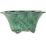 Pot rond vert pour bonsaï de Shuhou - 315 x 315 x 144 mm