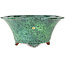 Pot rond vert pour bonsaï de Shuhou - 315 x 315 x 144 mm