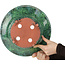 Pot rond vert pour bonsaï de Shuhou - 315 x 315 x 144 mm