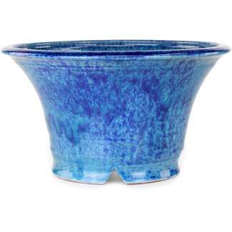  Shuuhou (Hidemi Kataoka) Pot à bonsaï bleu 305 mm par Shuhou, Tokoname, Japon
