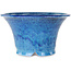 Pot à bonsaï rond bleu de Shuhou - 305 x 305 x 170 mm