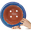 Maceta redonda azul para bonsái de Shuhou - 305 x 305 x 170 mm