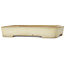Rectangular beige bonsai pot by Yamafusa - 410 x 305 x 70 mm