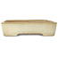Rechthoekige beige bonsaipot van Yamafusa - 410 x 305 x 70 mm