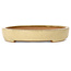 Vaso bonsai ovale beige di Reiho - 287 x 205 x 35 mm