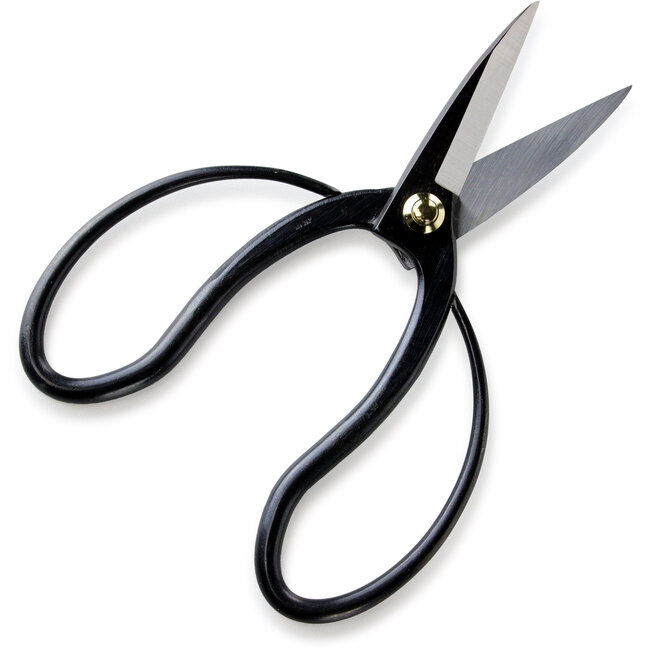 Japanese carbon steel long-bladed garden shears 195mm