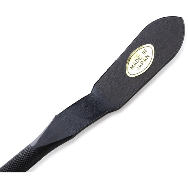 Espátula japonesa de acero al carbono, rastrillo de carbono de 265 mm