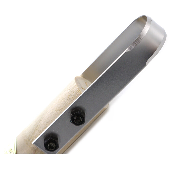 Japans roestvrijstalen jin-mes groot (rond) 240 mm