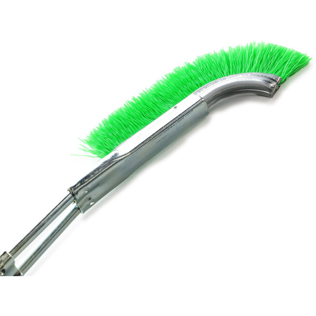 Cepillo japonés de nailon para bonsái, plano, de 235 mm