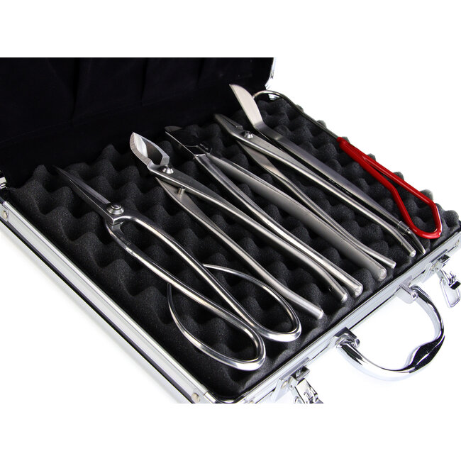 Japanese stainless steel tool set 6pcs case