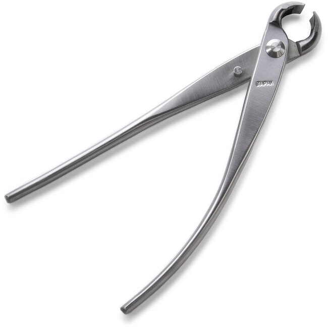 Japanse roestvrijstalen knobbeltang 180 mm (klein)