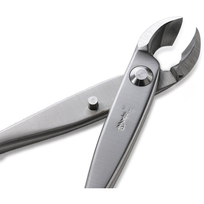 Japanische konkave Edelstahlzange, mittel, 180 mm