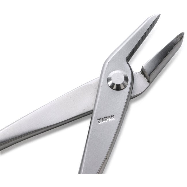 Alicates jin japoneses de acero inoxidable, rectos, grandes, de 215 mm