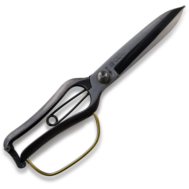 Tijeras de podar japonesas de acero inoxidable para una mano con protector, 275 mm