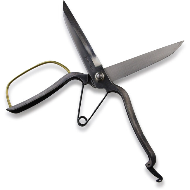 Japanese stainless steel one-handed pruning shears with guard 275mm