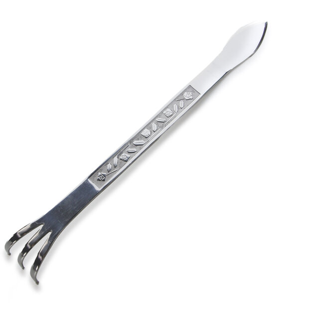 Spatule et râteau japonais en acier inoxydable 250 mm