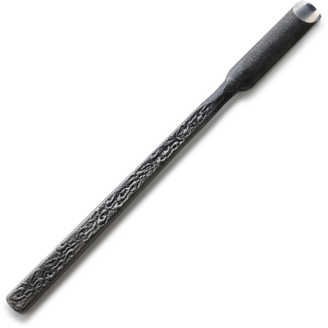 Japanese stainless steel chisel straight/half moon 185mm