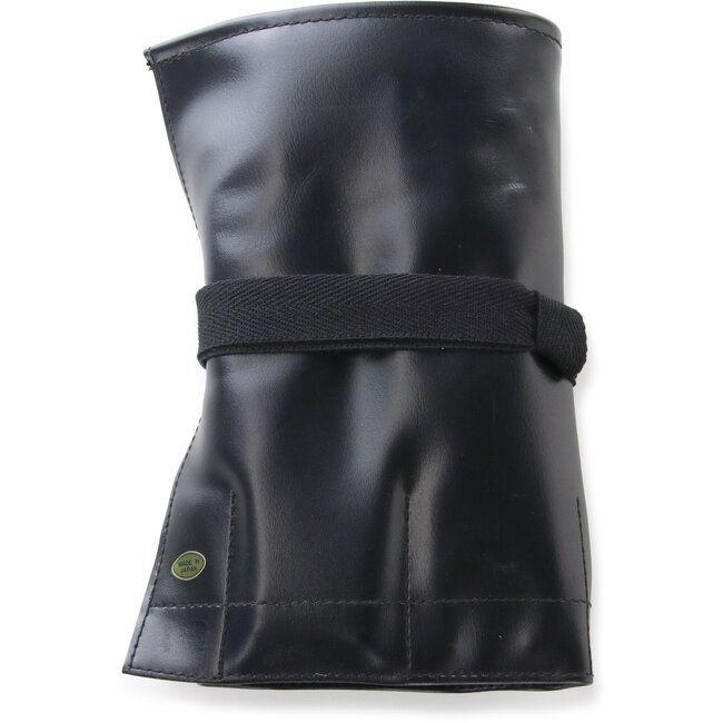 Juego de herramientas japonesas de acero inoxidable de 10 piezas enrollables