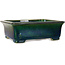 Rectangular green bonsai pot by Mazan - 198 x 170 x 67 mm