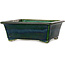 Rechthoekige groene bonsaipot van Mazan - 197 x 168 x 70 mm