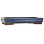 Rechthoekige blauwe bonsaipot - 465 x 217 x 69 mm