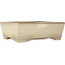Vaso bonsai rettangolare beige di Ikkou - 298 x 247 x 98 mm