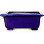 Maceta rectangular azul para bonsái de Mazan - 223 x 206 x 85 mm