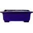 Maceta rectangular azul para bonsái de Mazan - 223 x 206 x 85 mm