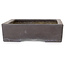 Rechteckiger, unglasierter Bonsai-Topf von Yamaaki – 293 x 205 x 60 mm