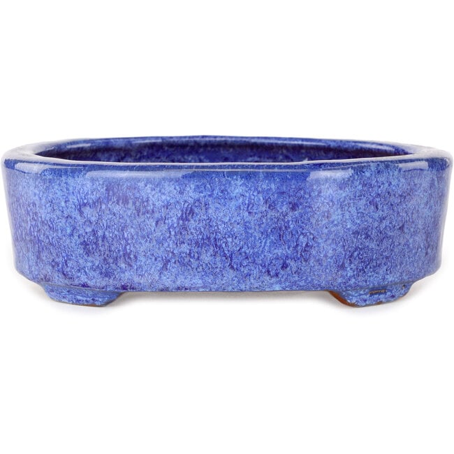 Ovaler, violetter Bonsai-Topf von Shuhou – 190 x 157 x 58 mm