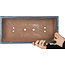 Rectangular blue bonsai pot - 465 x 217 x 69 mm