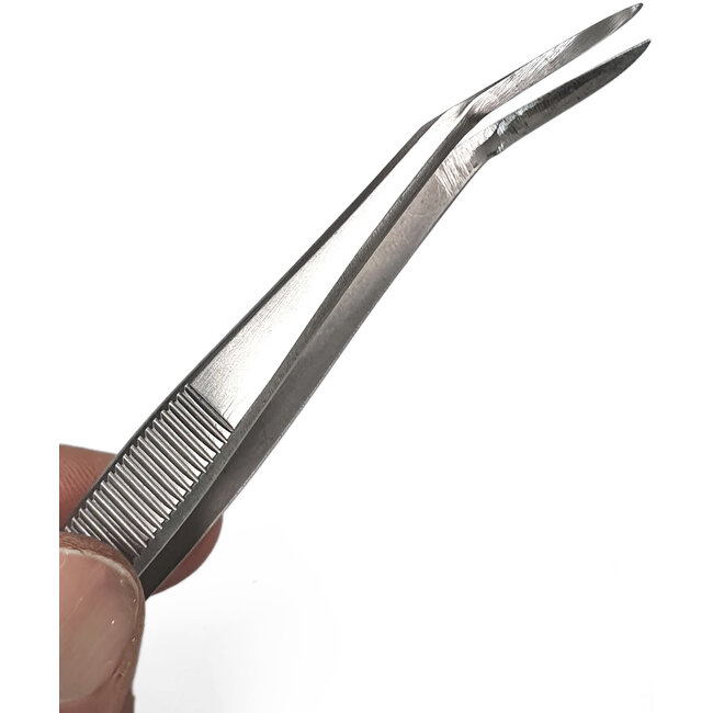 Stainless steel bud tweezers 150mm | Matsu Bonsai Tools