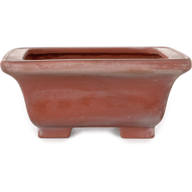 Vaso bonsai rettangolare non smaltato di Bigei - 165 x 130 x 55 mm
