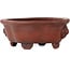 Mokko unglazed bonsai pot by Bigei - 137 x 113 x 55 mm