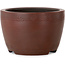 Pot à bonsaï rond non émaillé de Bigei - 90 x 90 x 60 mm