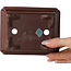 Maceta rectangular sin esmaltar para bonsái de Yamaaki - 132 x 105 x 45 mm