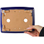 Maceta rectangular para bonsái azul oscuro de Shibakatsu - 193 x 149 x 55 mm