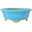 Mokko turquoise bonsai pot van Shibakatsu - 182 x 158 x 63 mm