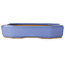 Ovale lichtblauwe bonsaipot van Hattori - 189 x 143 x 35 mm