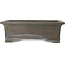 Rectangular unglazed bonsai pot - 470 x 365 x 142 mm