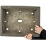 Pot à bonsaï rectangulaire non émaillé - 470 x 365 x 142 mm