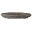 Vaso bonsai ovale non smaltato - 545 x 365 x 45 mm