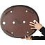Maceta ovalada sin esmaltar para bonsái de Yamaaki Toshio (tercera generación) - 505 x 423 x 107 mm