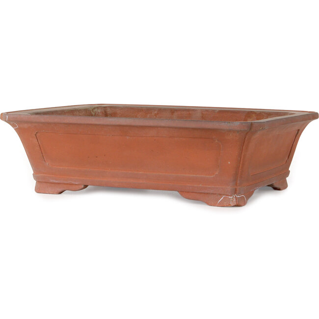 Pot à bonsaï rectangulaire non émaillé - 362 x 277 x 105 mm