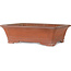 Pot à bonsaï rectangulaire non émaillé - 362 x 277 x 105 mm