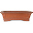 Rectangular unglazed bonsai pot - 362 x 277 x 105 mm